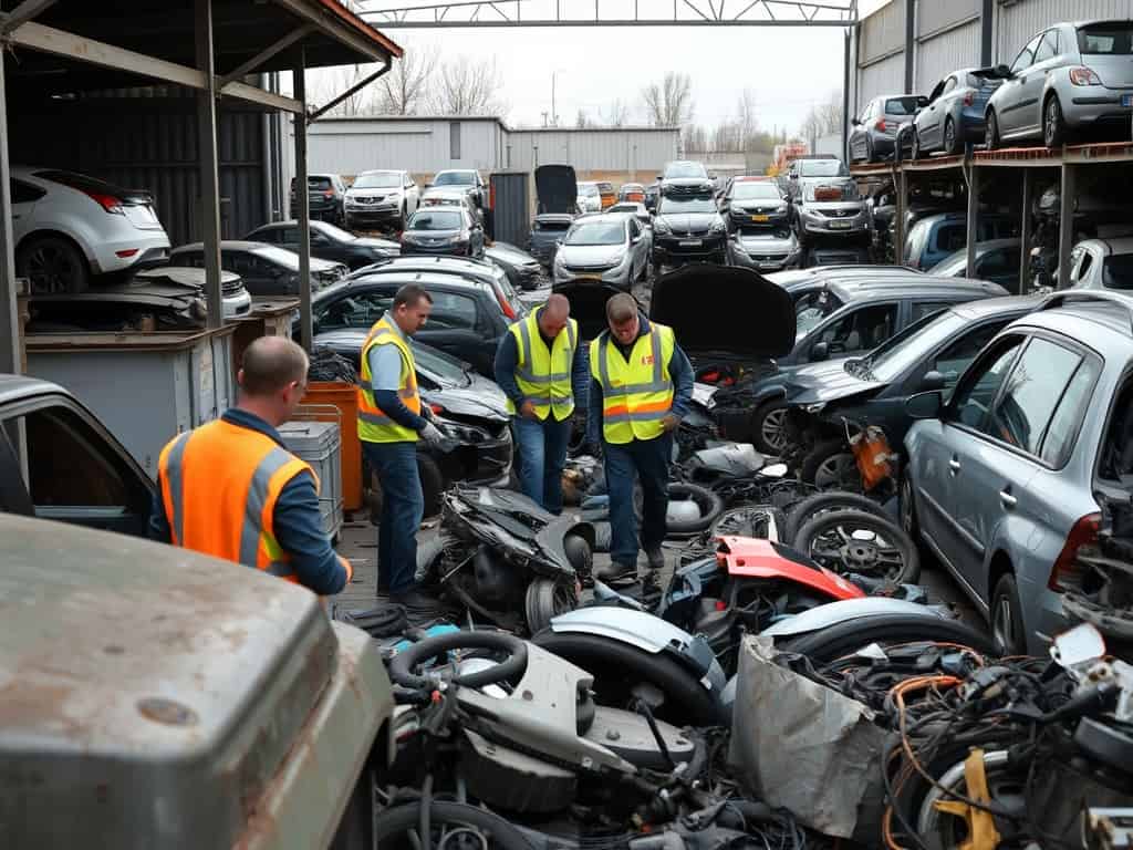 Privat verschrotten oder an Schrotthändler verkaufen? – Die Autoverwertung Bünde spart Zeit